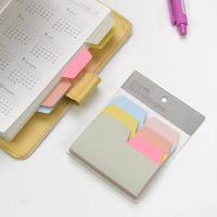 90sheets/pack Index Divider Sticky Notes Paper Tabs Planner Sticker Paper Stationery School Supplies Cute School Supplies