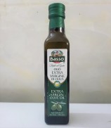Chai nhỏ 250ml DẦU Ô LIU NGUYÊN CHẤT Italia BASSO Extra Virgin Olive Oil