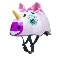 Kids Helmet 3D Unicorn Bicycle Helmet for Girl Boy Childrens Helmets Multi-Sport Bike Helmet for Skateboard Skating Scooter