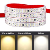 AC Led Strip Light 220V Lamp 2835 120/240 LEDs/M 1M-30M IP67 Waterproof Outdoor Led Strip Lights 220 V Volt Diode Tape Adhesive