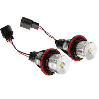 ไฟ LED ดวงตามุมรัศมีซีนอน3W 7000K จำนวน2ชิ้นหลอดไฟสำหรับ BMW E87 E53 E39