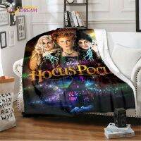 ฮาโลวีน Hocus Pocus โยนผ้าห่มสยองขวัญผ้าห่มสำหรับเตียง Queen ขนาดเตียงแผ่นโรม Decor ผ้าปูที่นอนของขวัญปลอกปิกนิก