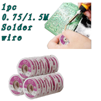 1pcs 0.75/1.5M 2mm Solder Wire Desoldering Braid Welding Solder Lead Removal Wick Wire Lead Cord Flux BGA Repair Tool