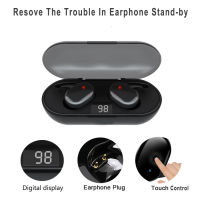 Q2 TWS Bluetooth Earphones 5.0 Wireless Gaming Headset Life Waterproof Deep Bass Earbuds True Wireless Stereo Sport Headphones