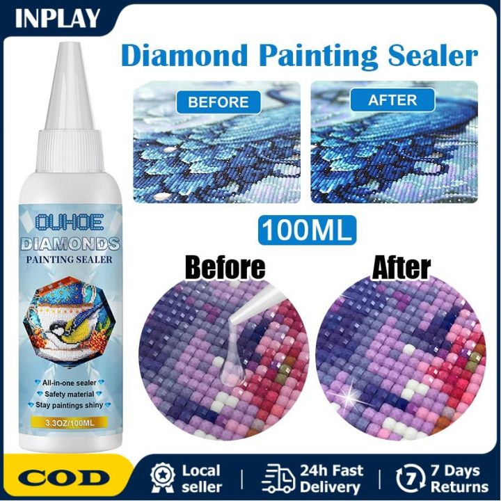 Glue Sealer Diamond Painting, Diamond Painting Shine
