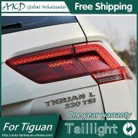 โคมไฟท้ายสำหรับ VW Tiguan L 2017-2022ไฟหมอกดีอาร์แอล Led กลางวัน Lampu Jalan แต่งรถอุปกรณ์หาง LightsTiguan Lfdhgf