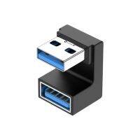 USB3.0ไปที่ชนิด C ข้อศอก USB 3.0ชาร์จอะแดปเตอร์ข้อมูลคอนเวอร์เตอร์90/180องศารองรับโทรศัพท์ OTG อะแดปเตอร์ชาร์จเร็ว10Gbps สายเคเบิลแปลง