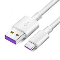 [HOT RUXMMMLHJ 566] สาย5A สำหรับ Huawei USB สาย C P30 P20 Pro Lite Mate20 10 Pro P10 Plus สายที่ชาร์จแบตเตอรี่ซูเปอร์ชาร์จของแท้สายข้อมูล Type-C