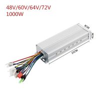 ตัวควบคุมไร้แปรงถ่านสำหรับจักรยานไฟฟ้า48V-64V/72V 1000W พร้อมอุปกรณ์ถอยหลังสำหรับจักรยานไฟฟ้า/สกู๊ตเตอร์/ รถจักรยานยนต์ชิ้นส่วนจักรยานอื่นๆ