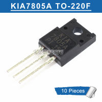 10Pcs KIA7805A KIA 7805A TO-220F KIA7805API TO220F 5V ตัวควบคุมแรงดันไฟฟ้าบวกใหม่ Original