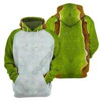 Frog Cosplay Clothings 3D All Over Printed Hoodies สตรีทแวร์ผู้หญิงสำหรับผู้ชาย Pullover / Sweatshirts / Zip HoodiesXS-5XL