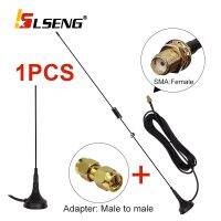 LSENG Vehicle Antenna SMA-Female Magnetic High Frequency Car Antenna Adapterfor Male To Male For Baofeng UV5R Radio Communicator