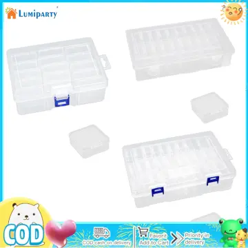 15/24/30 Grids Diy Mini Clear Storage Boxes Containers Small Bead