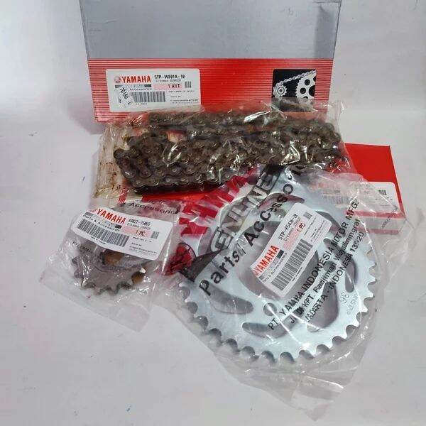 girset gearset gear rantai set jupiter z 110 burhan original ygp 5TP