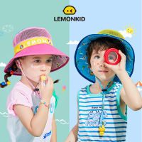 Lemonkid หมวกเด็กปีก หมวก​แฟชั่น หมวกเด็ก หมวกป้องกันแสงแดด UV UPF50+ หมวกชายหาดเด็ก สำหรับเด็ก 1-8 ปี LK2220041