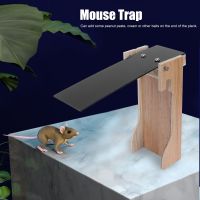 Wood Plank Mouse Trap Control รีเซ็ตอัตโนมัติเครื่องจับหนูไม้สำหรับใช้ในครัวเรือน