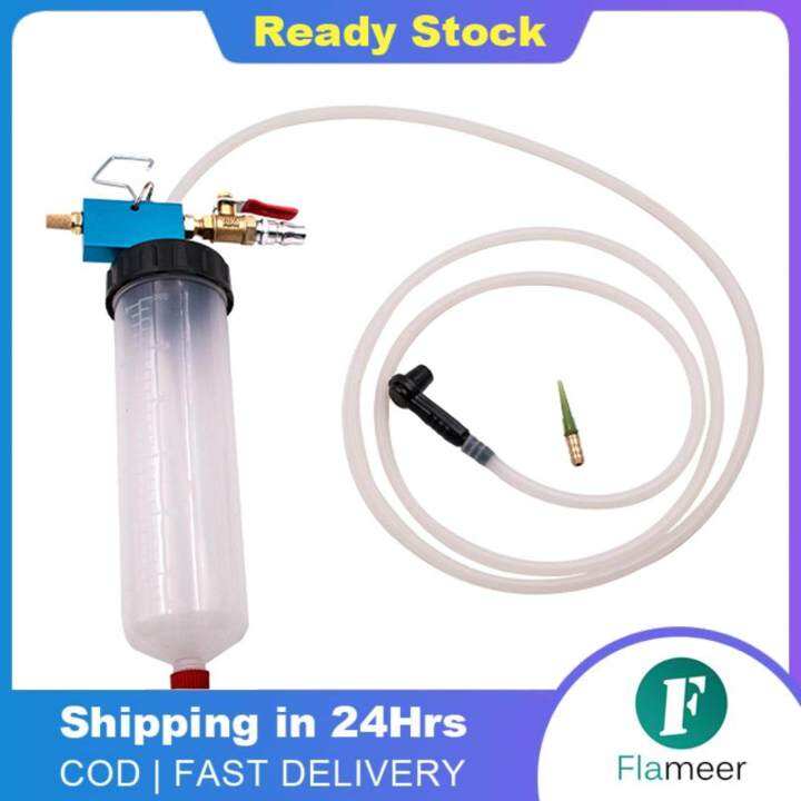 Flameer Auto Brake Fluid Extractor Pneumatic Vacuum Evacuator Drained ...