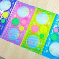 【CW】 Ruler Painting Multi-function Drafting ToolsFor Students Spirograph Children