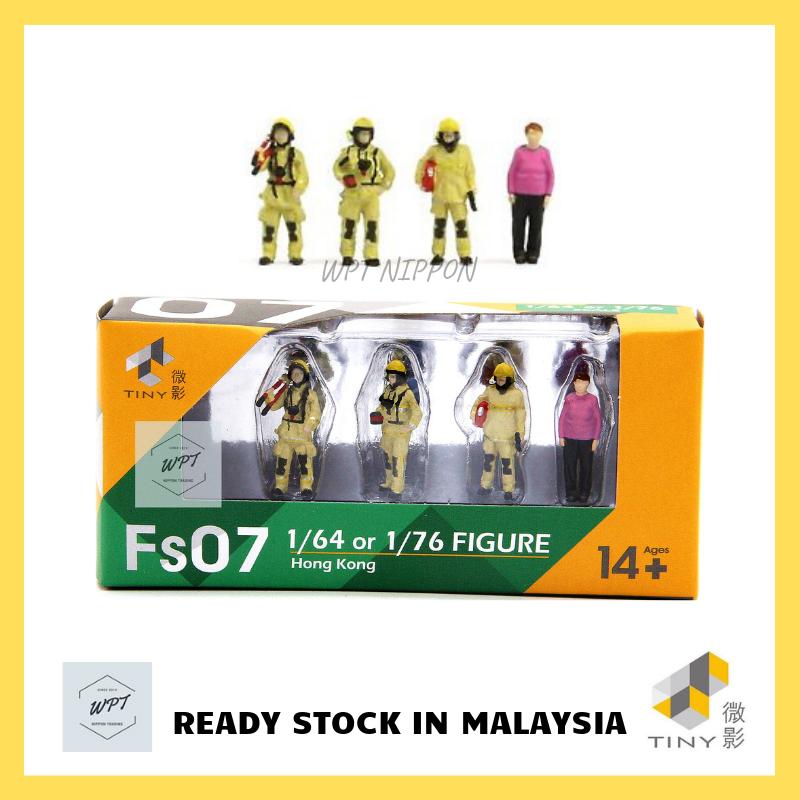 Tiny Hong Kong City Set Fs12 1/64 Causal Wear Man Modell Toy figur 