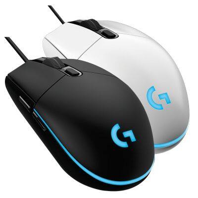 Logitech G102 Lightsync Wired Gaming Mouse Backlit Mechanica Side Button Glare Mouse Macro Laptop USB Home Office Logitech G102