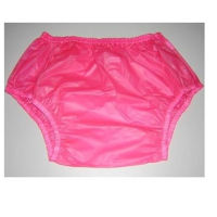 Reusable Waterproof PVC Adult nappy Large size TPU Coat Waterproof Incontinence pants Diaper Plastic super transparent