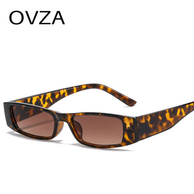 OVZA แว่นตากันแดดแบบแคบสำหรับผู้หญิง,แว่นตาป้องกันรังสียูวี2023กรอบ S1155ผู้ชาย