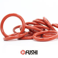 【2023】CS2.62mm Silicone O RING ID37.7739.3440.9442.52*2.62 mm 50PCS O-Ring VMQ Gasket seal Thickness 2.62mm ORing White Red Rubber