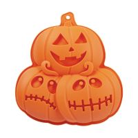 【lz】❦♛  Halloween Pumpkin Mousse Cake Silicone Mold DIY Pinha Chocolate Doces Pudim Ferramenta de Cozimento Árvore Folha Vela Sabão Mold Tools