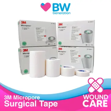 3M Tape - 3M™ Micropore™ Surgical Tape 1530-1, 25mm x 9.1m – Box 12 Rolls -  The Medical Equipment Ce