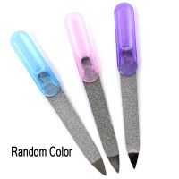 Nail Art File Buffer Double Sides Metal Grinding Rod Scrub Manicure Pedicure Tools Stainless Steel Remover Polish Gel UV Acrylic