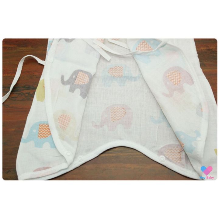 บอดี้สูท-ผ้ามัสลิน-0-6-เดือน-ชุดเด็กแรกเกิด-เสื้อผ้าเด็ก-เสื้อผ้าเด็กแรกเกิด-ของใช้เด็กอ่อน-เตรียมคลอด-ทารก-newborn-ชุดมัสลิน-sm186