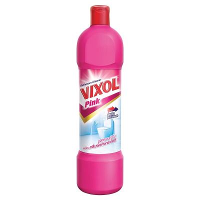 Vixol วิกซอล นำยาล้างห้องน้ำและสุขภัณฑ์ สีชมพู วิกซอล พิงค์ ขนาด900มล.