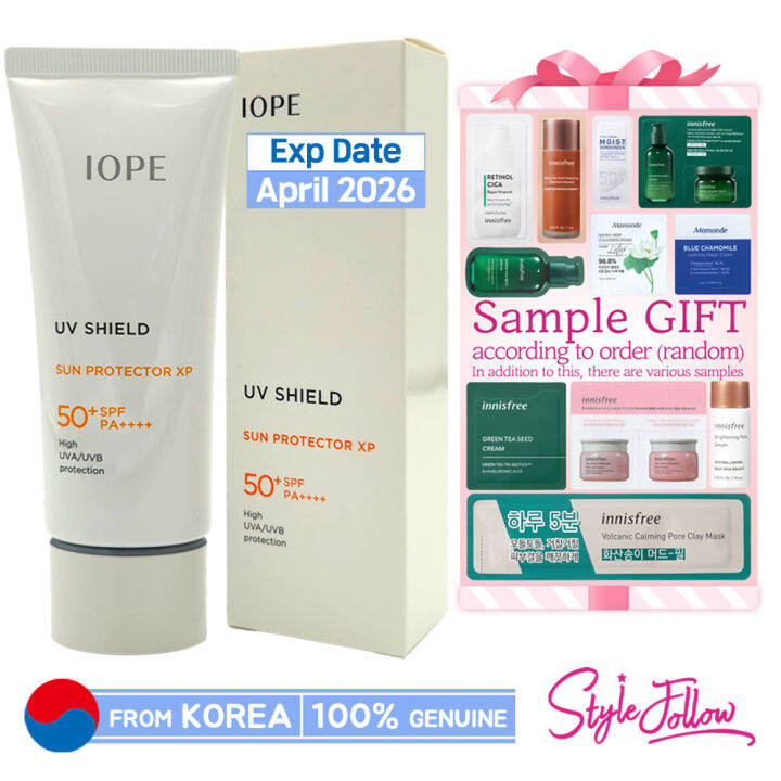 ️NEW Package ️[IOPE] UV Shield Sun Protector XP 60ml (SPF50+/PA