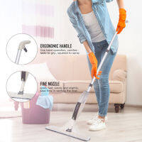 【cw】Spray Floor Mop with Reusable Microfiber Pads 360 Degree Handle Mop for Home Kitchen Laminate Wood Ceramic Tiles Floor Cleaning 【hot】