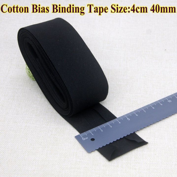 4cm-1-1-2-cotton-bias-binding-tape-solid-color-ribbon-single-fold-sewing-clothes-table-fabric-cusion-accessories-gift-wrapping-bags