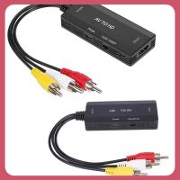 กล่องแปลงวิดีโอ HDMI AV CVBS L R HD 1080P HDMI2AV รองรับเอาต์พุต NTSC PAL หรือ AV เป็นสาย HDMI