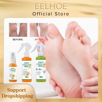 【CW】 EELHOE Foot Peeling Spray Natural Orange Essence Cleansing Antimicrobial Pedicure Hands Dead Skin Moisturizing Whiten Mask