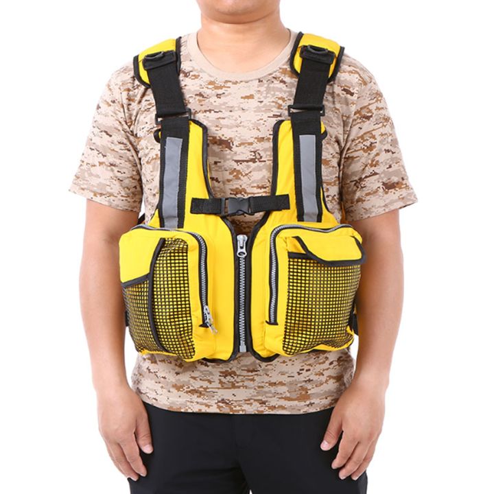 4-colors-adult-adjustable-lifejacket-vest-multi-pocket-buoyancy-sailing-reflective-design-sea-fishing-lifejacket-vest-life-jackets