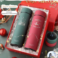 Stainless Steel Thermos Bottle for Water Vacuum Flask Tea and Coffee inligence Bottle Temperature Display Christmas gift