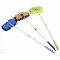 【TIMIN Home Tools】 มินิไมโครไฟเบอร์ Chenille การ์ตูนแบนฝุ่น Mop สำหรับเด็กที่ถอดออกได้360องศา Rotation