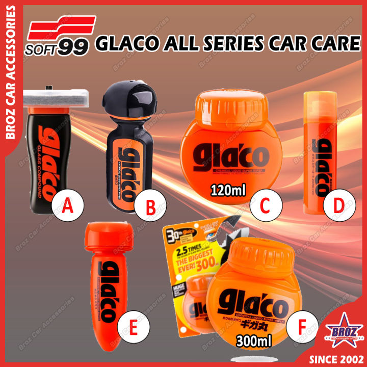 Soft99 Ultra Glaco Long lasting Car Windshield Glass Water Rain