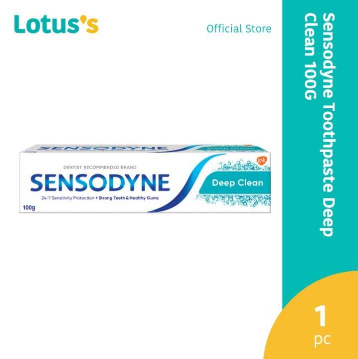 Sensodyne Toothpaste Deep Clean 100G Lazada