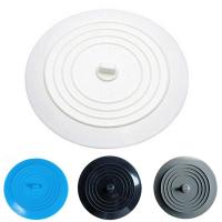 Silicone Sink Stopper Silicone Drain Stopper Bathroom Tub Durable Tub Stopper Flat Suction Sink Drain Stopper for Kitchen Bathroom and Laundry polite