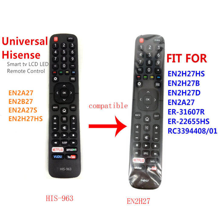 brand-new-original-en2h27-en2h27hs-en2be27-for-hisense-devant-lcd-tv-remote-control-and-netflix-youtube-fernbedienung-universal-remote-control-his-963-for-hisense-tv-replacement-en2a27-en2b27-fernbedi