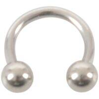 titanium steel U-ball Eyebrow Ear Lip Nose Tragus Nipple Horseshoe Ring