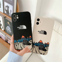 Tide brand phone case For iphone 13 13pro 13promax North road pattern case iphone 11 11pro 11promax 12 12pro 12promax  Cute Landscape pattern phone case iphone x xr xsmax 7+ 8+ Trendy brand