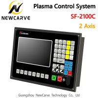 ○ SF-2100C CNC Plasma cutting machine system Starfire sf2100c 2 axis plasma cutting controller sf 2100c NEWCARVE