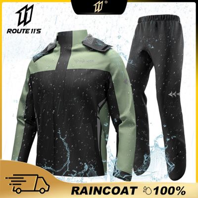 Motorcycle Raincoat Waterproof Biker Rain Cover Women Men Jacket Pants Camping Hiking Fishing Clothing Raincoat For Motorcyclist Covers