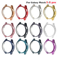 Case สำหรับ Samsung Galaxy Watch 5 40มิลลิเมตร44มิลลิเมตรประดับ TPU กันชนปกทุกรอบป้องกันหน้าจอสำหรับ Galaxy Watch 5 Pro 45มิลลิเมตร