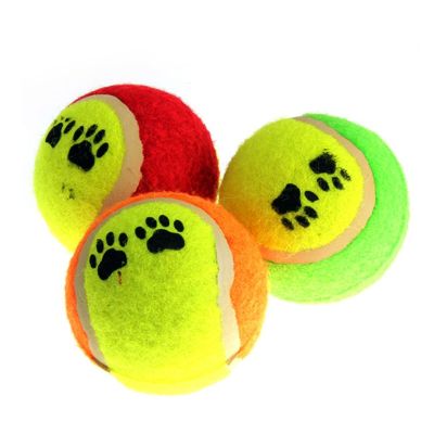 Tennis Dog Balls Dog Toys Run Fetch Throw Play Pet Puppy Toys For Dogs Training Pet Supplies 1pc Toys